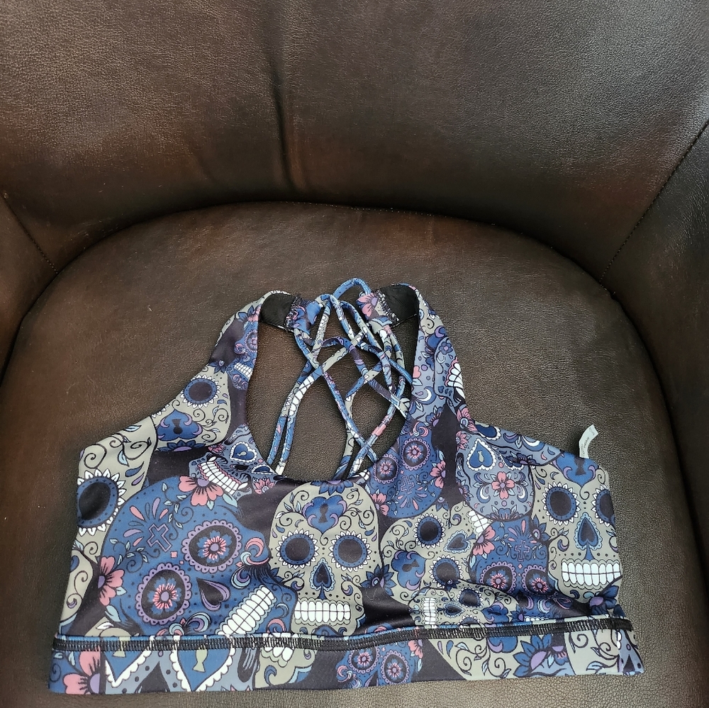 CVG Midnight Skulls Bra